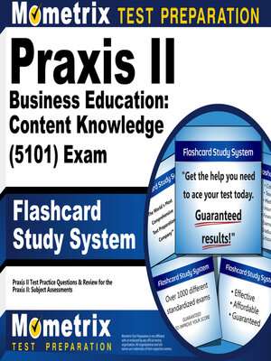 cover image of Praxis II Business Education: Content Knowledge (5101) Exam Flashcard Study System